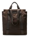GUESS Oslo Vertical Tote Tobacco