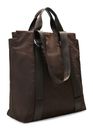 GUESS Oslo Vertical Tote Tobacco