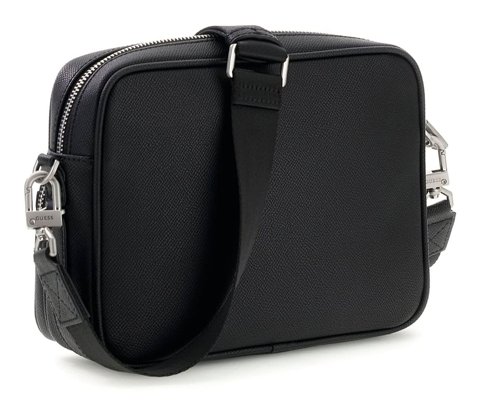 GUESS Milano Crossbody Double Zip Black GUESS Milano Crossbody Double Zip Black