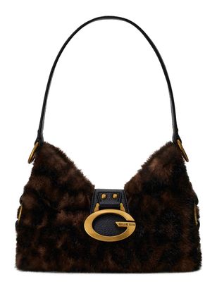 GUESS Camden Mini Shoulder Bag Leopard GUESS Camden Mini Shoulder Bag Leopard