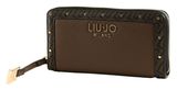 LIU JO Ilyana Zip Around Wallet XL Dark Mocha LIU JO Ilyana Zip Around Wallet XL Dark Mocha
