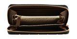 LIU JO Ilyana Zip Around Wallet XL Dark Mocha LIU JO Ilyana Zip Around Wallet XL Dark Mocha