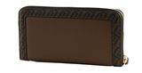 LIU JO Ilyana Zip Around Wallet XL Dark Mocha LIU JO Ilyana Zip Around Wallet XL Dark Mocha