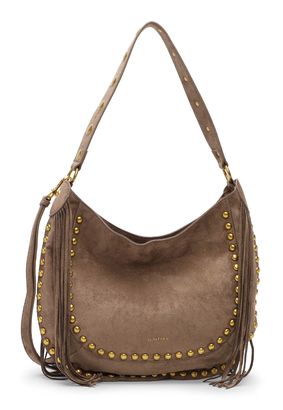 SURI FREY Elly SC Hobo Bag L Darktaupe