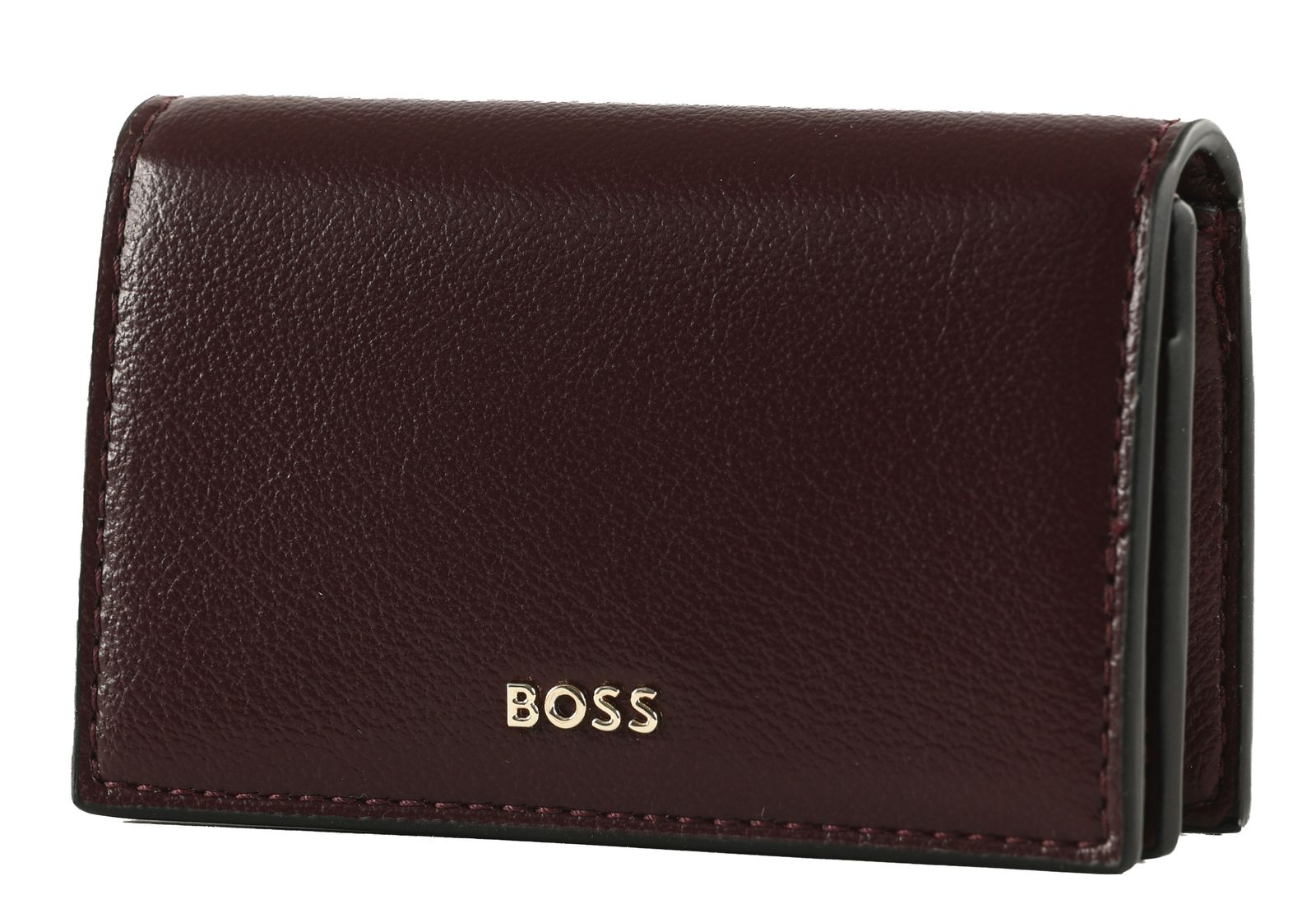 BOSS Sandy Flap Card Holder Open Purple