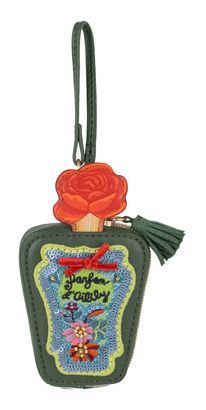 Oilily Parfum Bottle Bag Charm Rifle Green Oilily Parfum Bottle Bag Charm Rifle Green