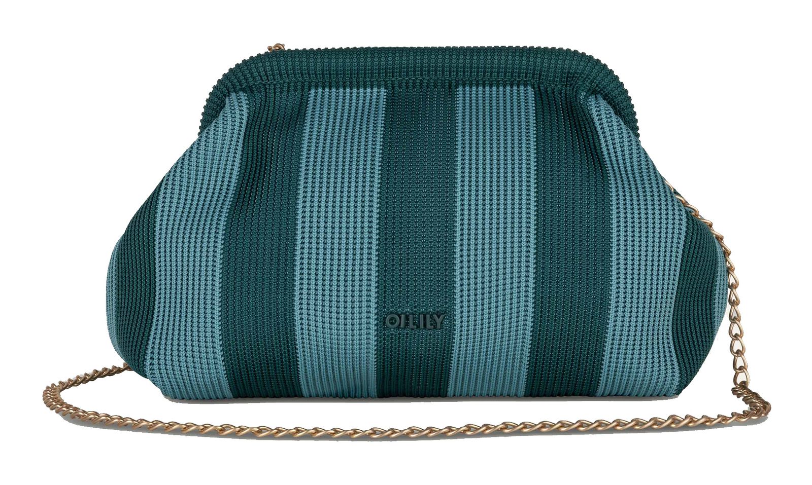 Oilily Knitties Savine Frame Shoulder Bag Deep Teal