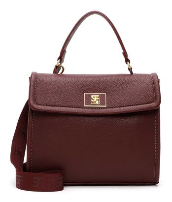 SURI FREY Bly Handbag with Flap L Wine
