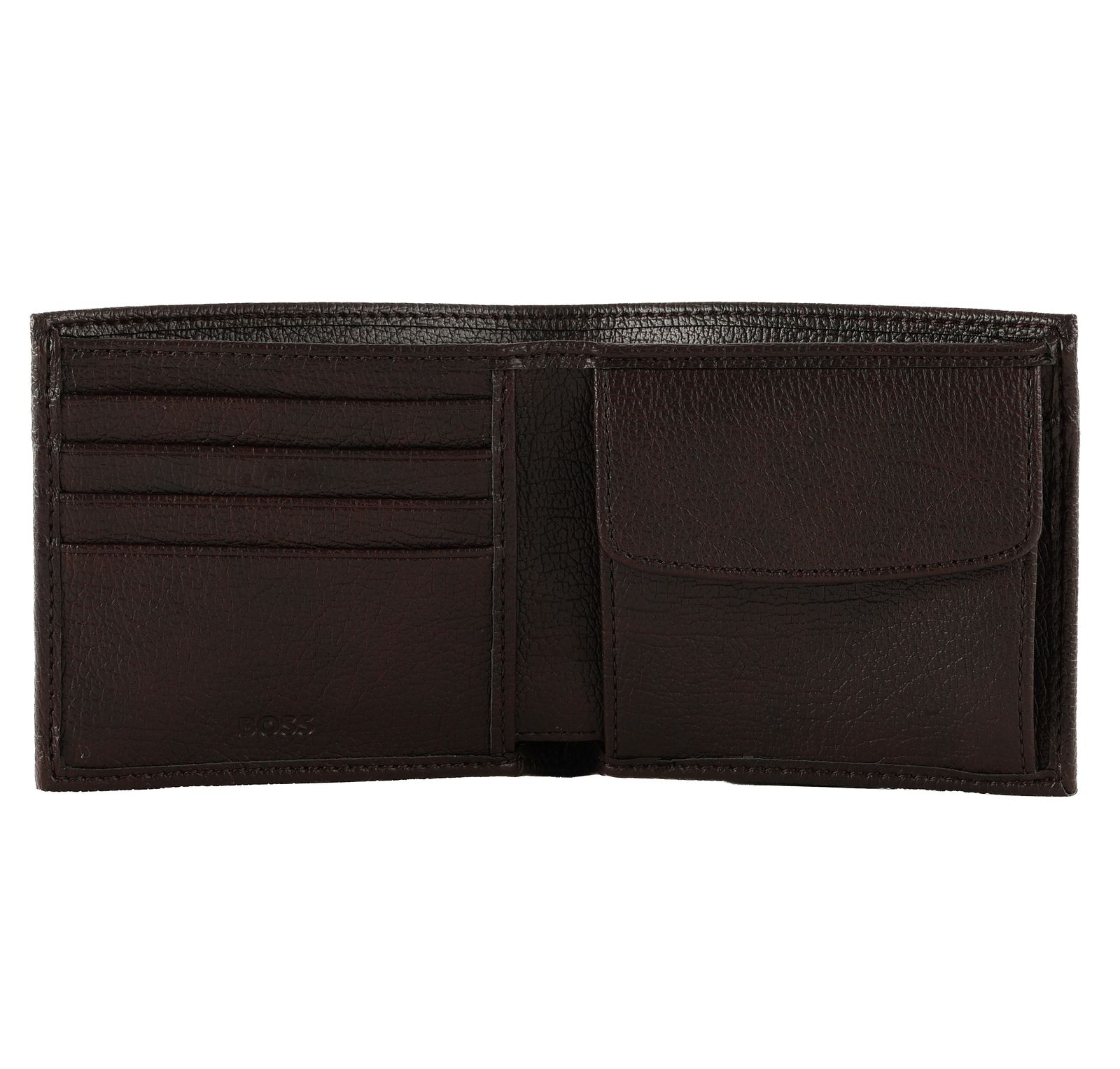 BOSS Ray RP 4 CC Coin Wallet Dark Brown BOSS Ray RP 4 CC Coin Wallet Dark Brown