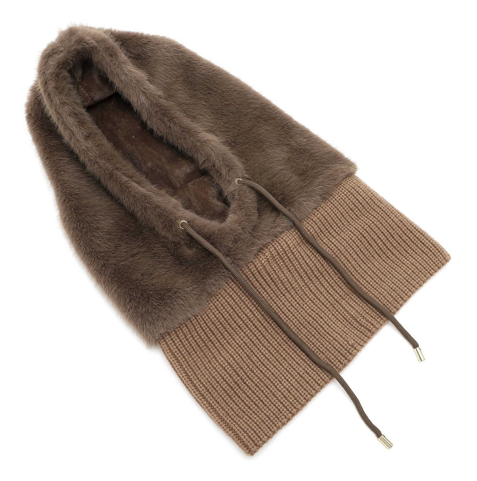Tamaris Marijana Hood Scarf Taupe