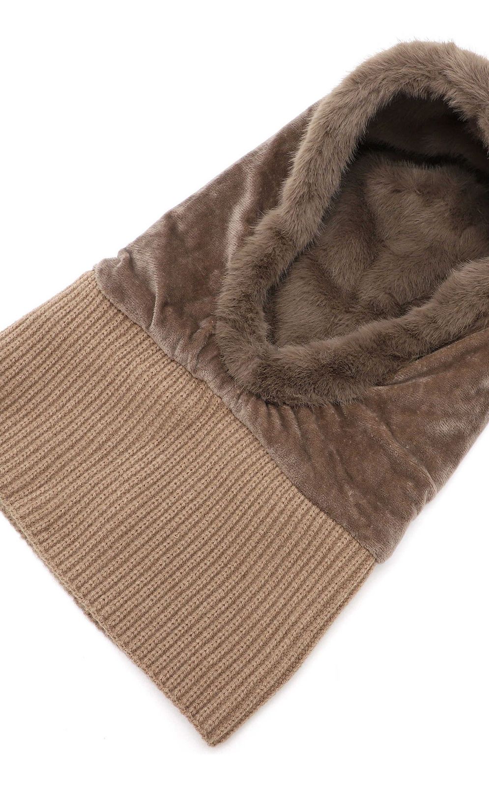 Tamaris Marijana Hood Scarf Taupe Tamaris Marijana Hood Scarf Taupe