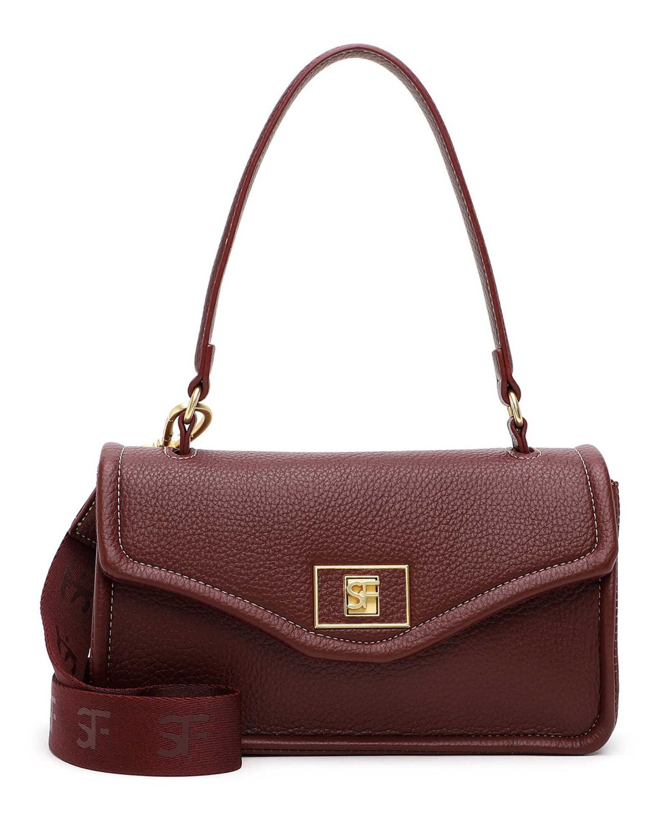 SURI FREY Bly Handbag with Flap M Wine