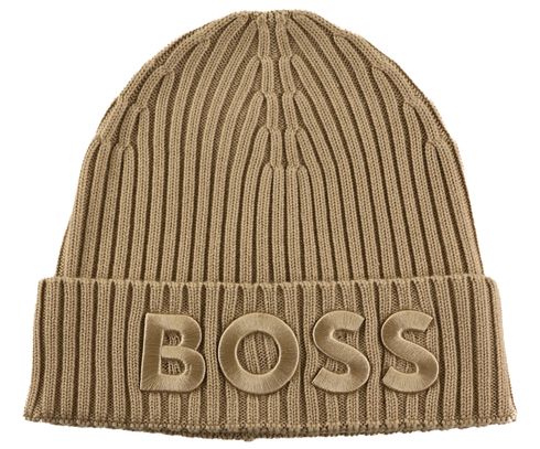 BOSS Lara Beanie Light Beige BOSS Lara Beanie Light Beige