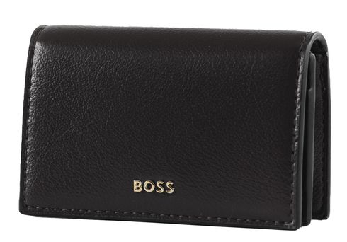 BOSS Sandy Flap Card Holder Black BOSS Sandy Flap Card Holder Black