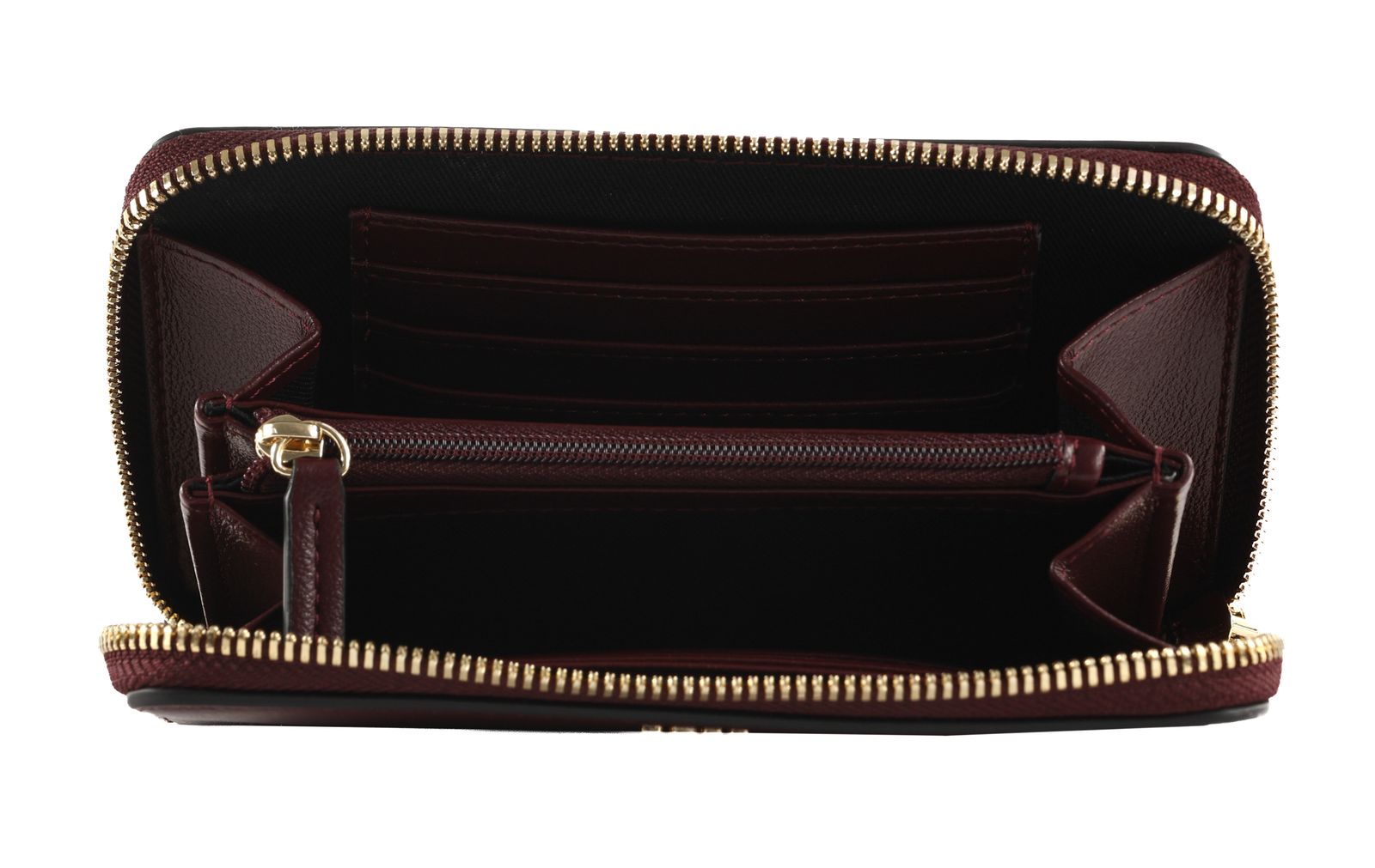 BOSS Sandy Ziparound Wallet Open Purple BOSS Sandy Ziparound Wallet Open Purple