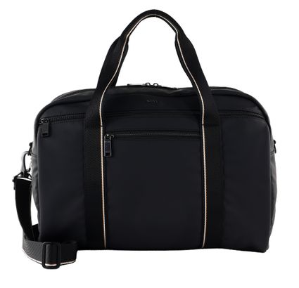 BOSS Zeph Holdall Black