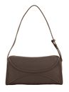 LACOSTE Flap Shoulder Bag Dark Brown LACOSTE Flap Shoulder Bag Dark Brown