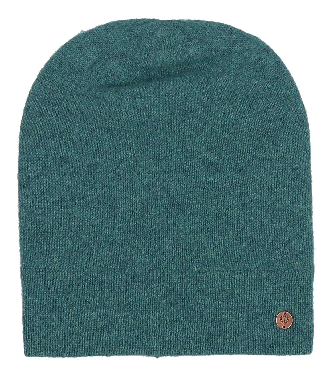 FRAAS Pure Cashmere Knit Hat Crystal Teal