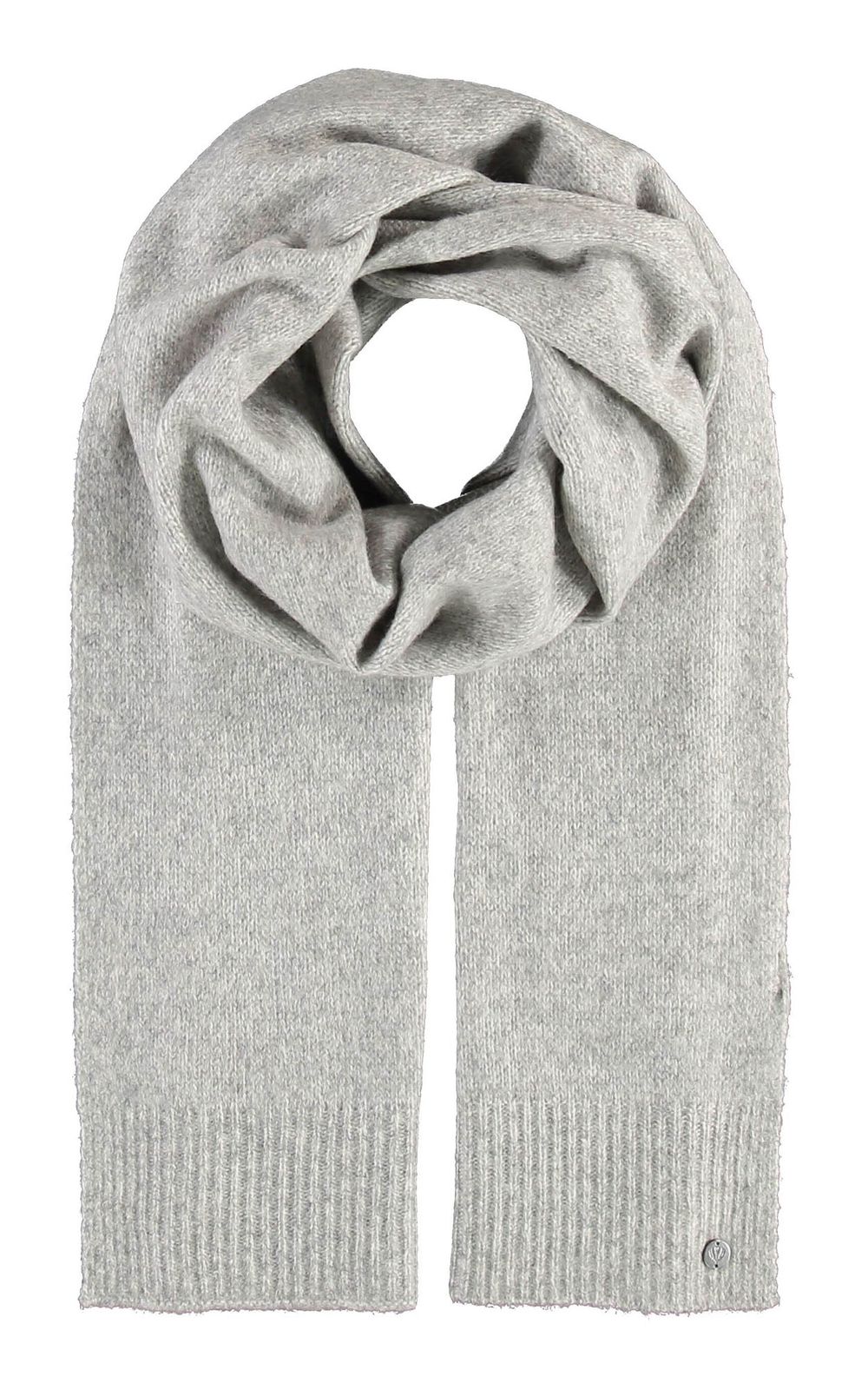 FRAAS Knitted Scarf Silver
