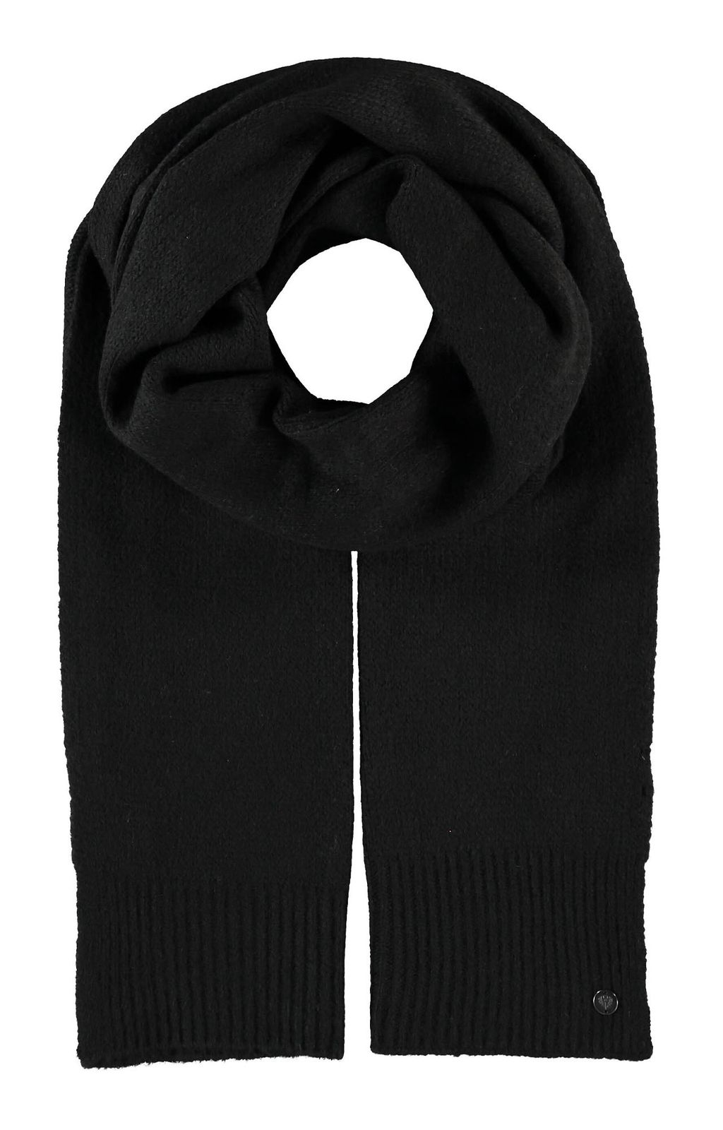 FRAAS Knitted Scarf Black