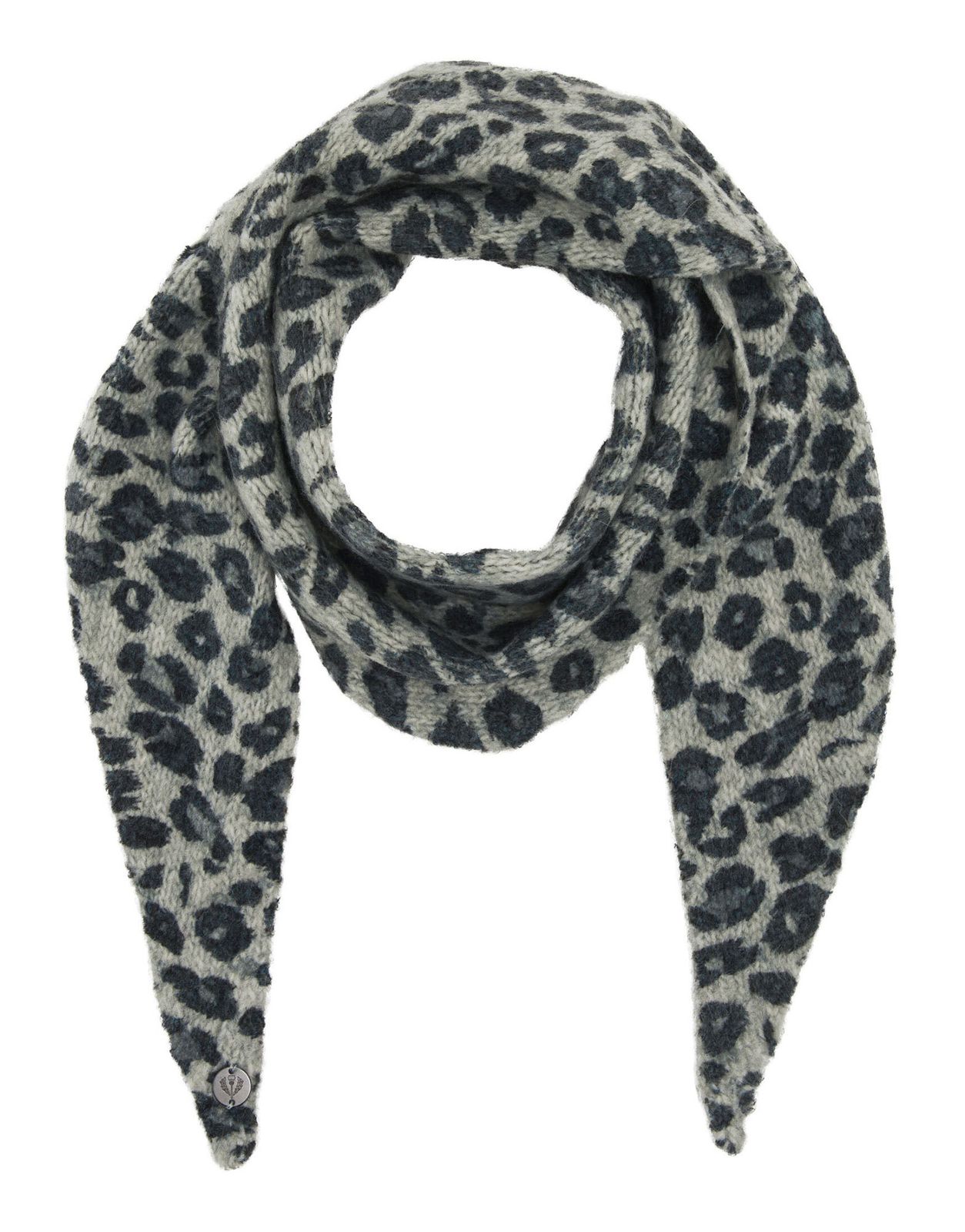 FRAAS Triangular Scarf Silver
