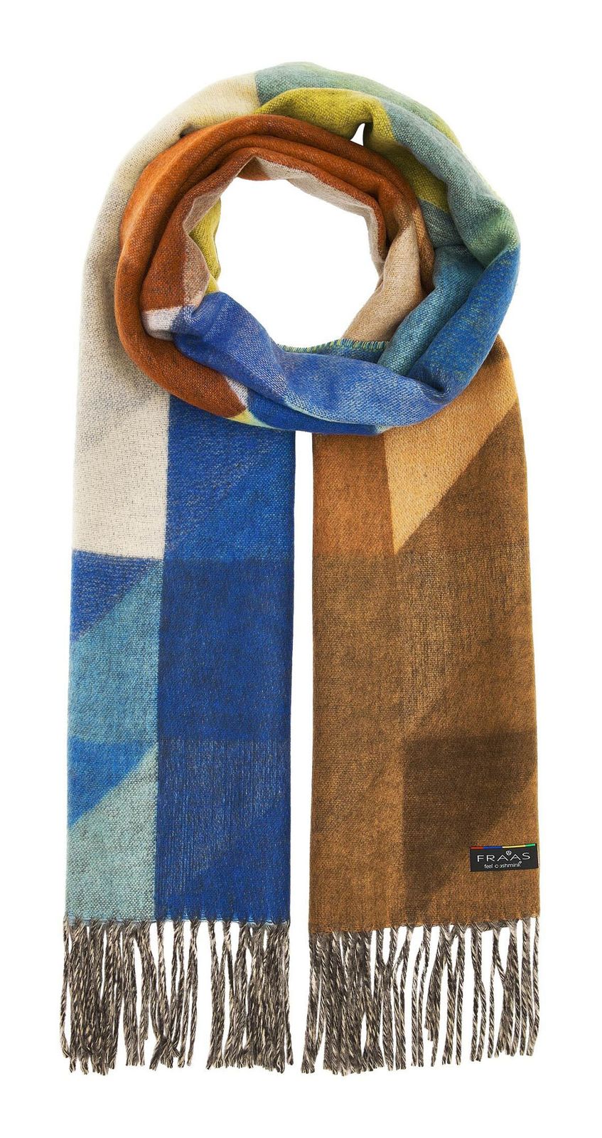 FRAAS Cashmink Scarf Industrial Blue