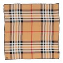 FRAAS Nicki Silk Stole With Fraas Plaid Karo Camel FRAAS Nicki Silk Stole With Fraas Plaid Karo Camel