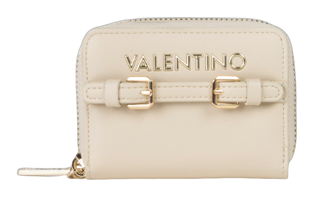 VALENTINO Archi Zip Around Wallet Beige
