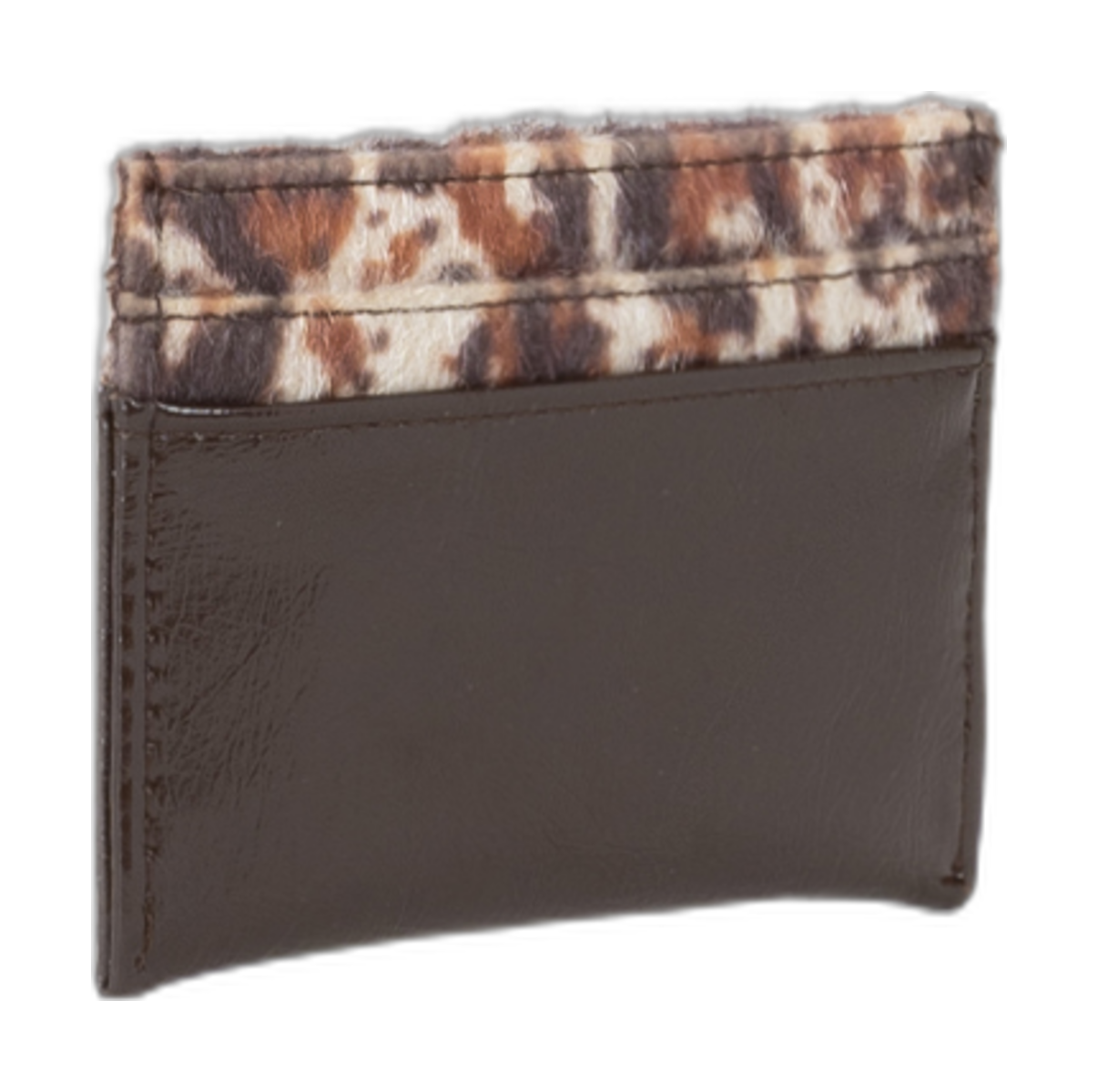 VALENTINO Line Credit Card Case Caffe / Multi VALENTINO Line Credit Card Case Caffe / Multi