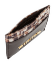 VALENTINO Line Credit Card Case Caffe / Multi VALENTINO Line Credit Card Case Caffe / Multi