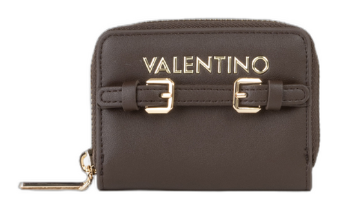 VALENTINO Archi Zip Around Wallet Caffe