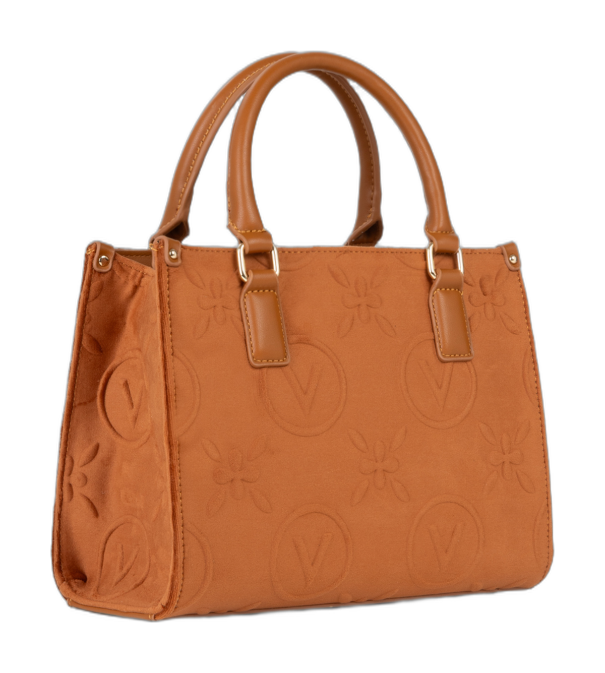 VALENTINO Samba Velvet Handbag Mattone VALENTINO Samba Velvet Handbag Mattone