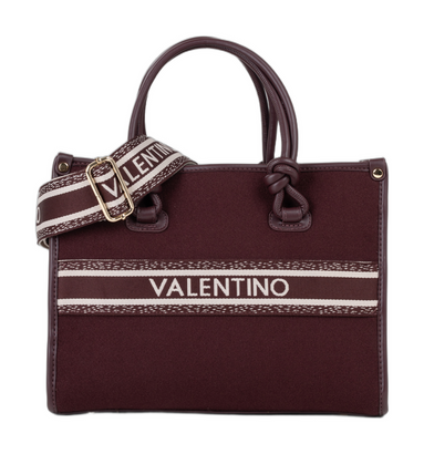 VALENTINO Winter Aella Shopping Bag Bordeaux VALENTINO Winter Aella Shopping Bag Bordeaux