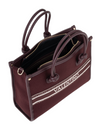 VALENTINO Winter Aella Shopping Bag Bordeaux