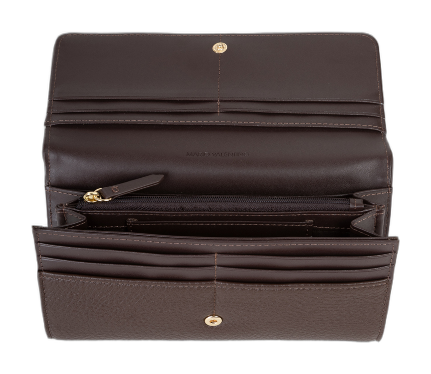 VALENTINO Maury Wallet Caffe VALENTINO Maury Wallet Caffe
