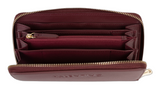VALENTINO Bianka Re Zip Around Wallet Bordeaux