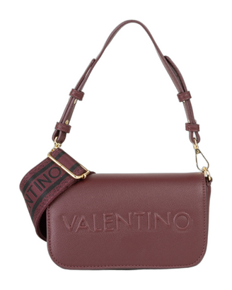 VALENTINO Bianka Re Flap Bag Bordeaux