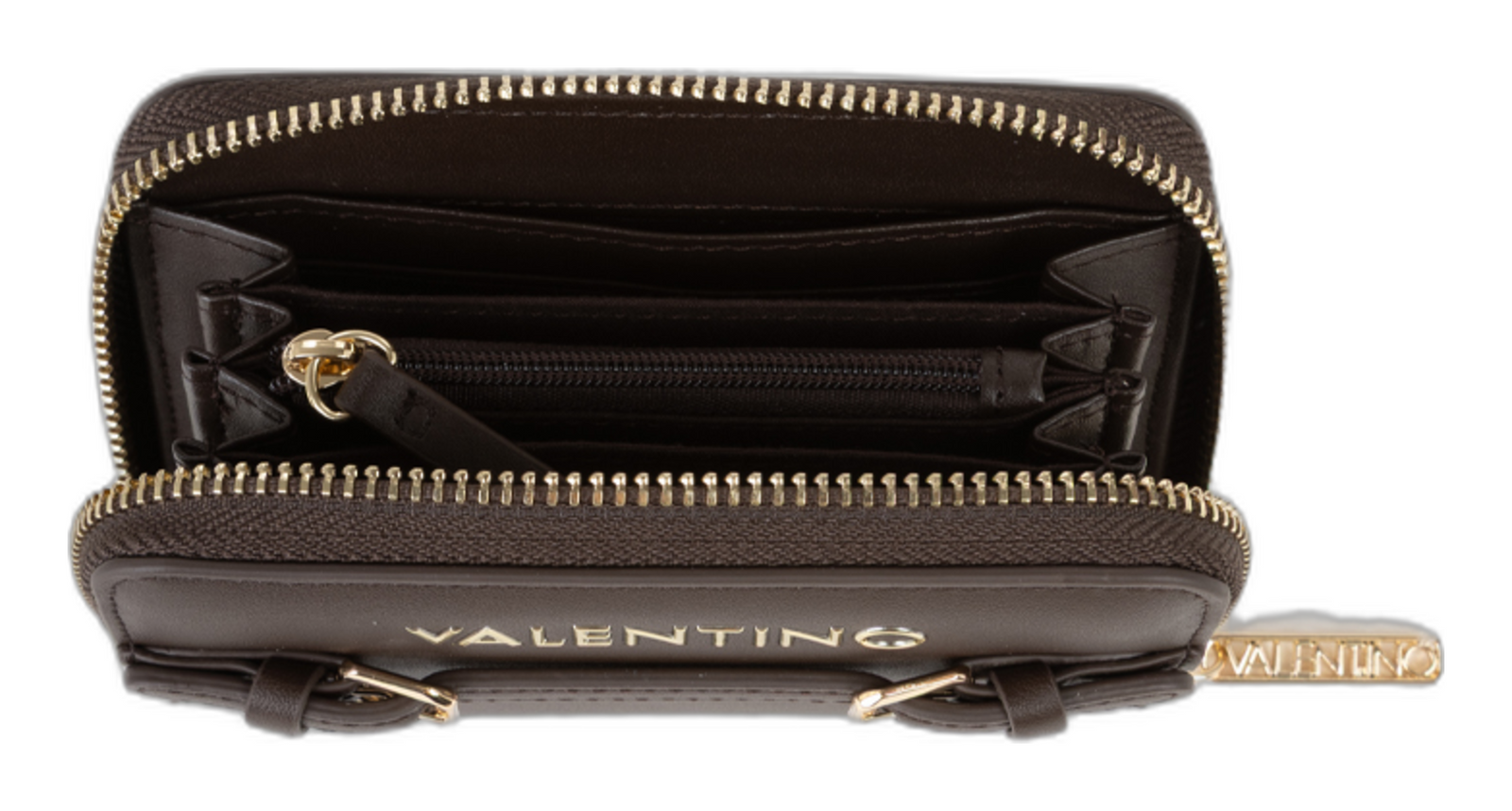 VALENTINO Archi Zip Around Wallet Caffe VALENTINO Archi Zip Around Wallet Caffe