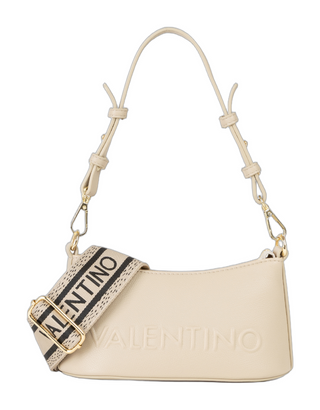 VALENTINO Bianka Re Shoulder Bag Beige