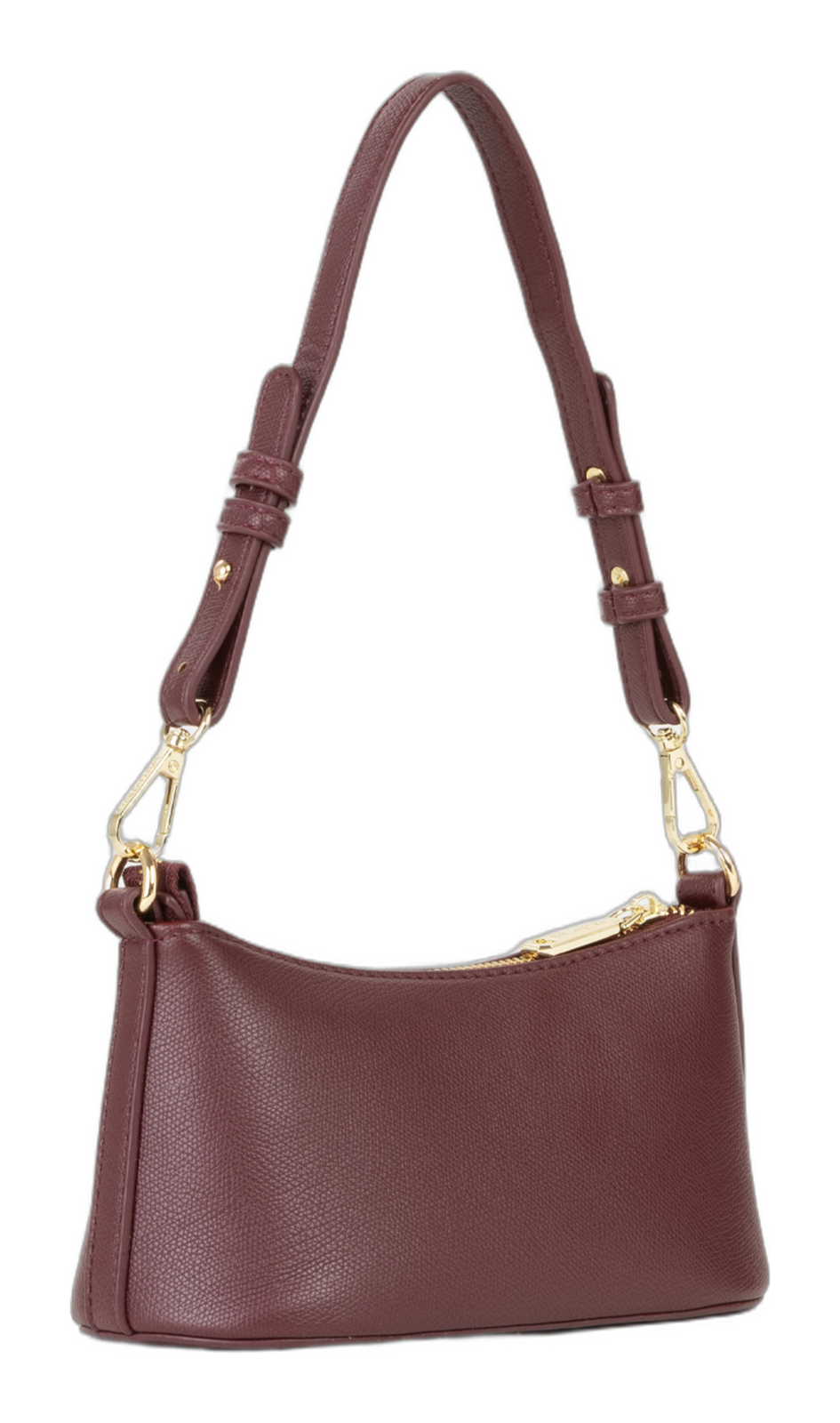 VALENTINO Bianka Re Shoulder Bag Bordeaux VALENTINO Bianka Re Shoulder Bag Bordeaux