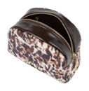 VALENTINO Line Soft Cosmetic Case Caffe / Multi VALENTINO Line Soft Cosmetic Case Caffe / Multi