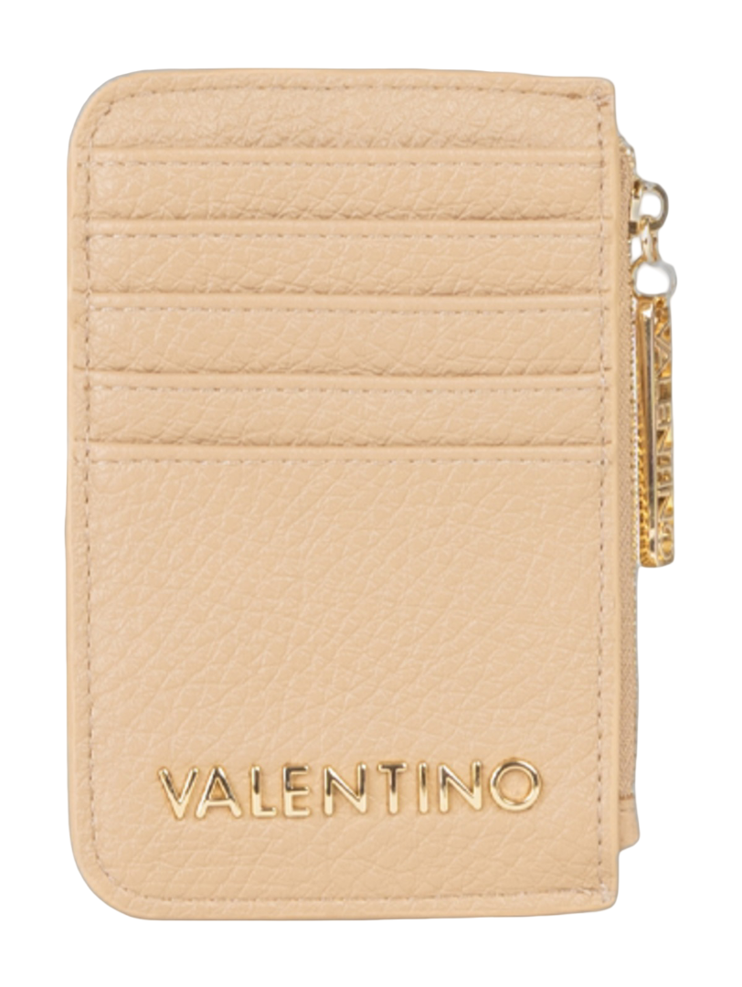 VALENTINO Maury Credit Card Case Beige