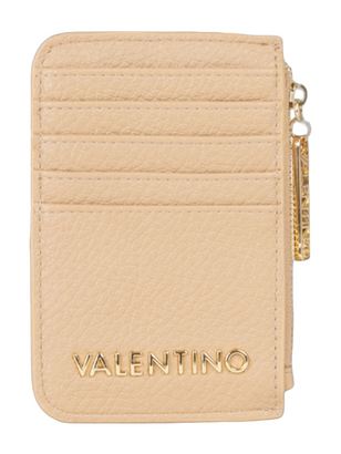 VALENTINO Maury Credit Card Case Beige