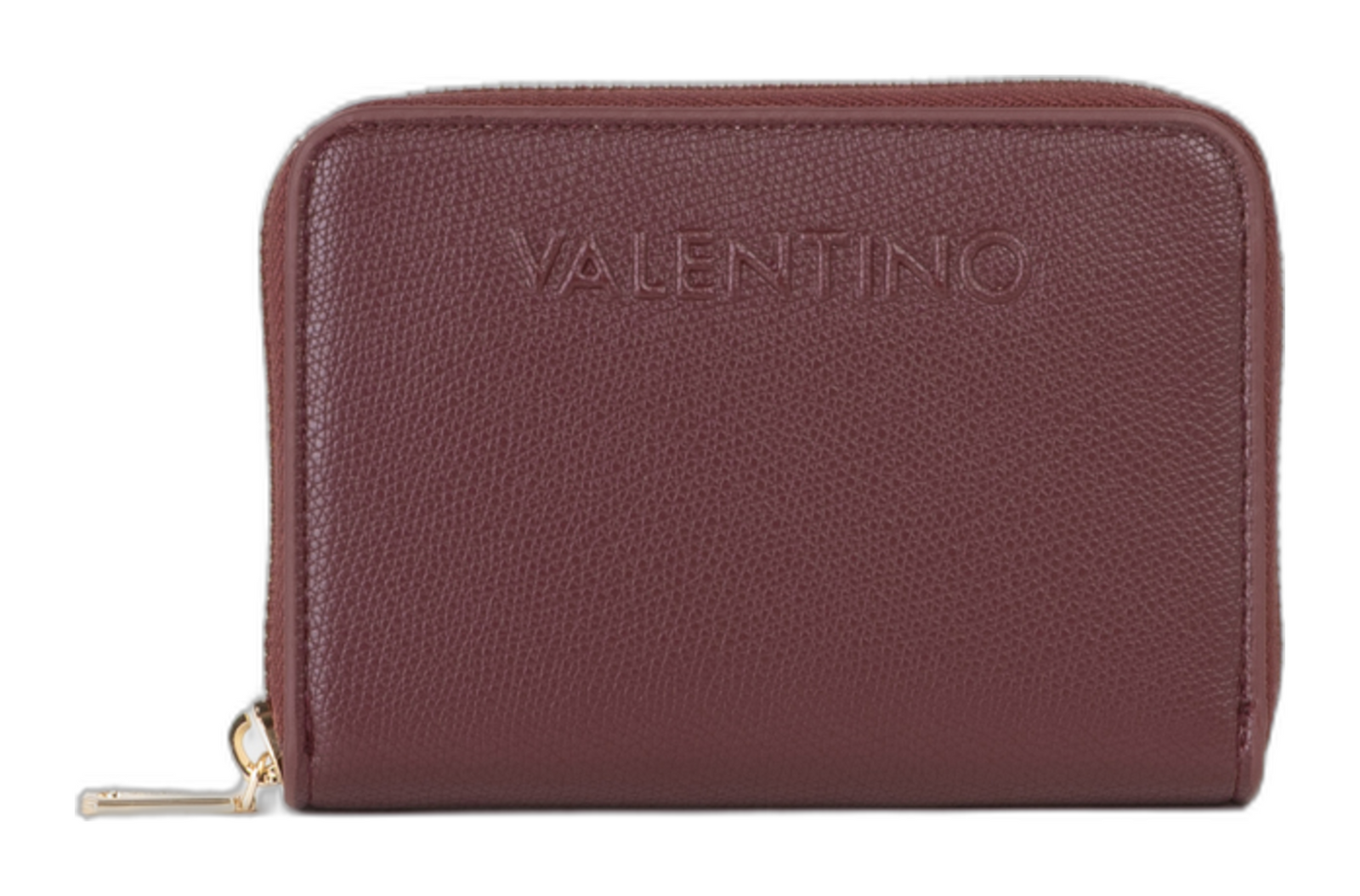 VALENTINO Bianka Re Zip Around Wallet Bordeaux