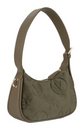 VALENTINO Samba Velvet Shoulder Bag Verde Militare VALENTINO Samba Velvet Shoulder Bag Verde Militare