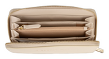 VALENTINO Bianka Re Zip Around Wallet Beige VALENTINO Bianka Re Zip Around Wallet Beige