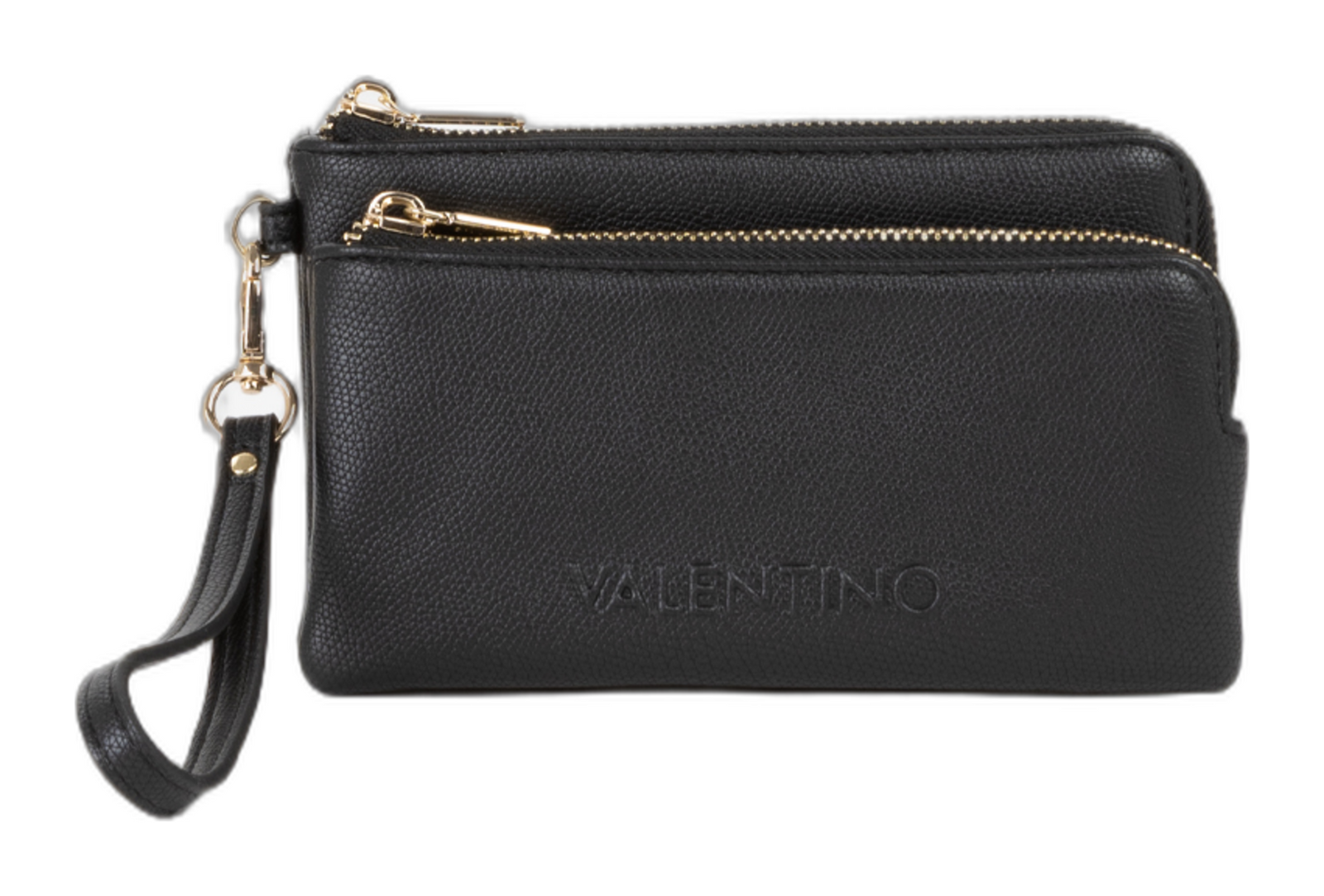 VALENTINO Bianka Re Zip Bag Nero