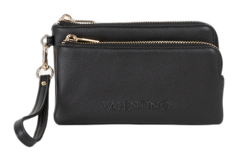 VALENTINO Bianka Re Zip Bag Nero