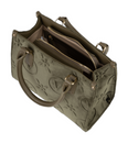 VALENTINO Samba Velvet Handbag Verde Militare VALENTINO Samba Velvet Handbag Verde Militare
