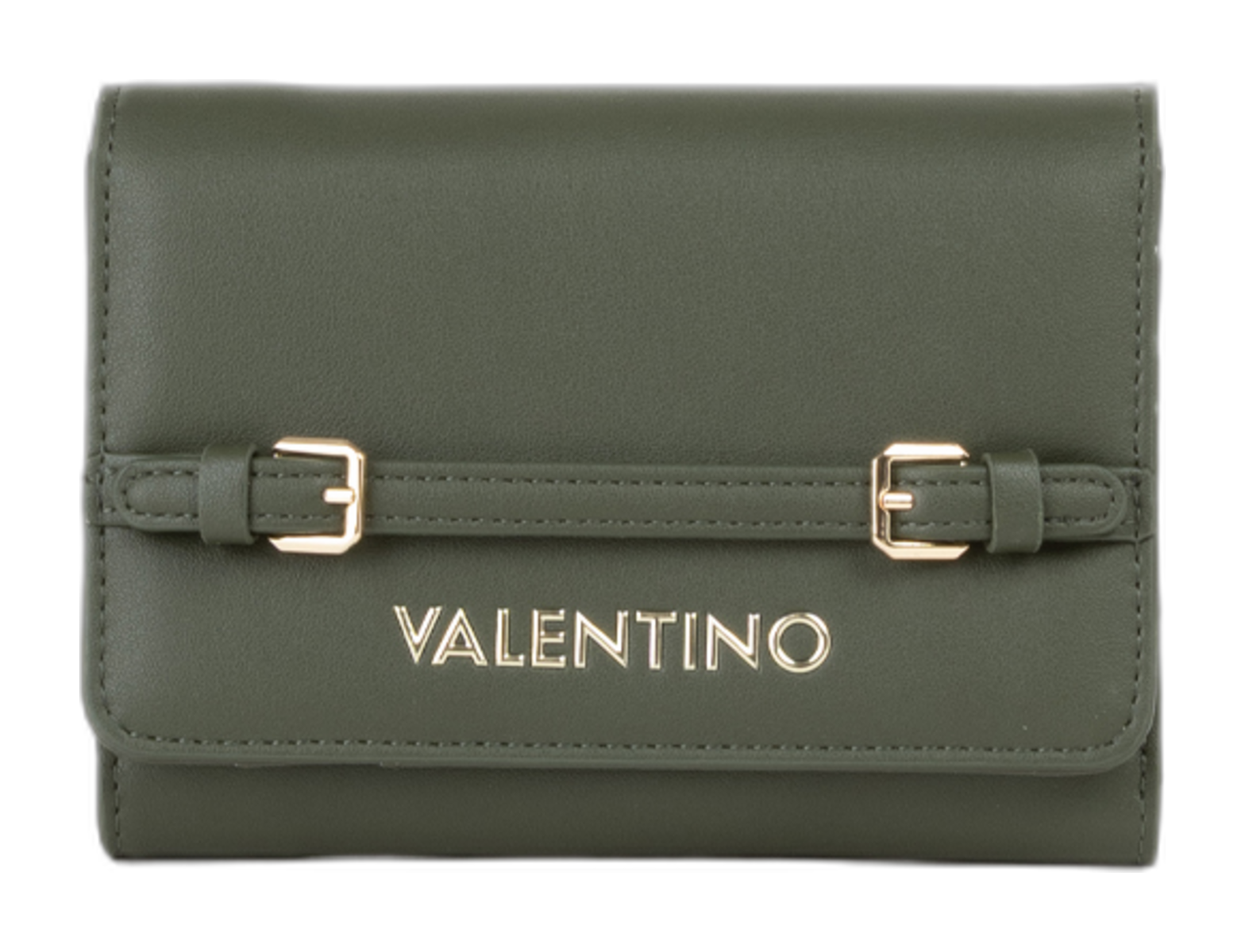 VALENTINO Archi Wallet Verde Militare
